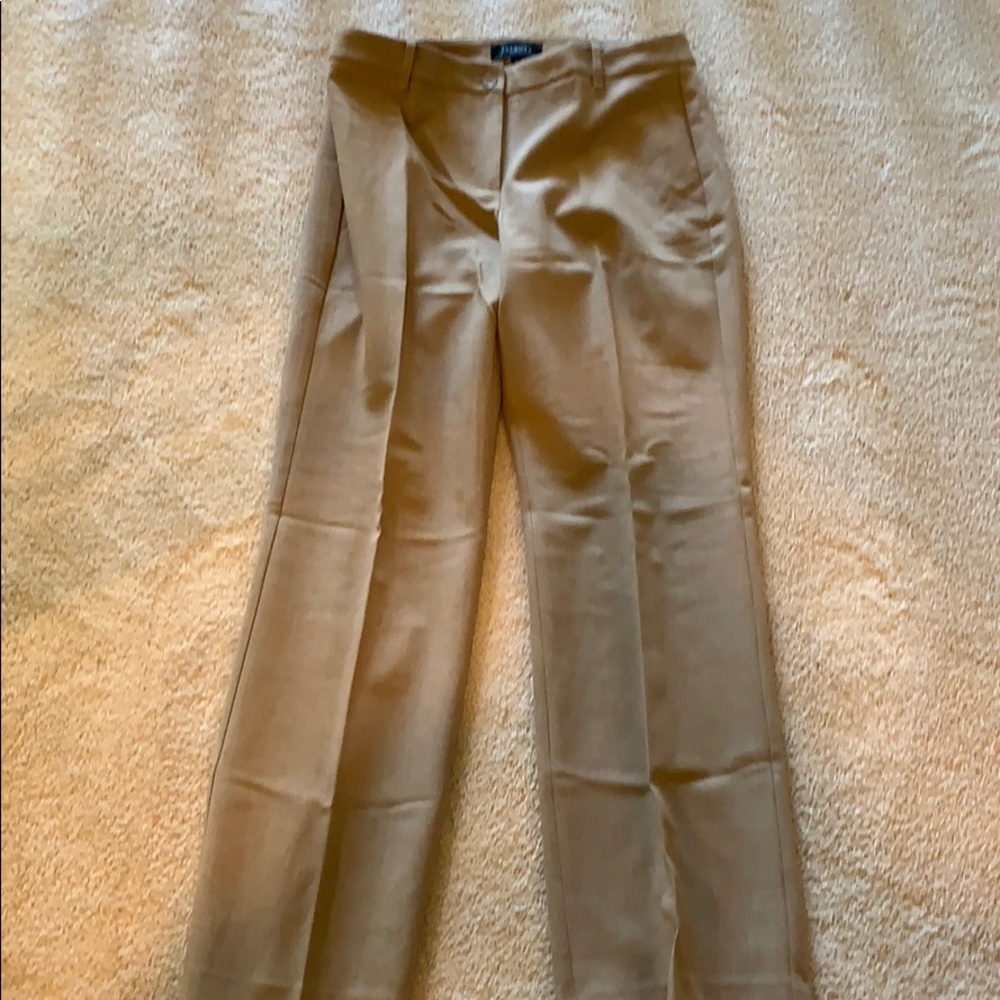 Talbots curvy dress pants size 8 tan